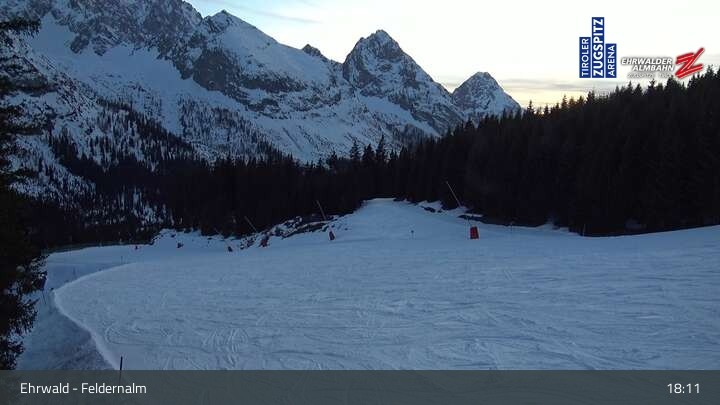 Archiv Foto Webcam Ehrwalder Alm - Feldernalm