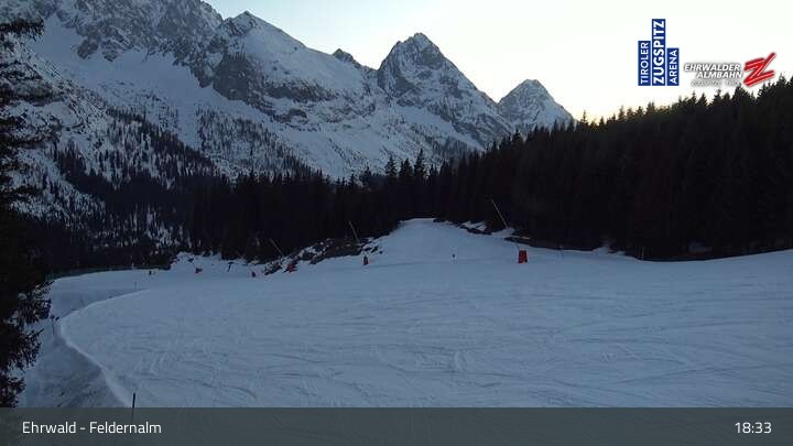 Archiv Foto Webcam Ehrwalder Alm - Feldernalm