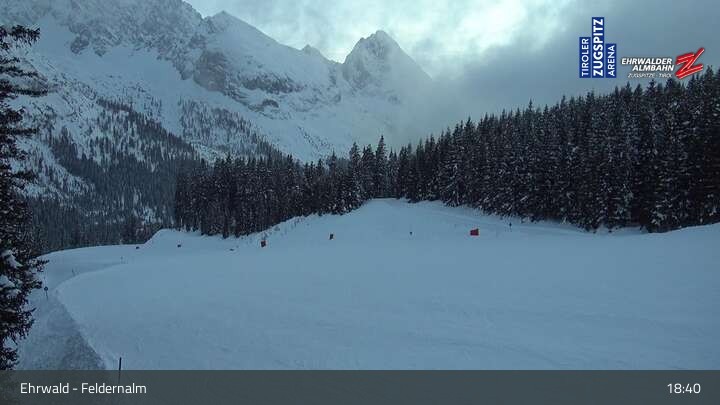 Archiv Foto Webcam Ehrwalder Alm - Feldernalm