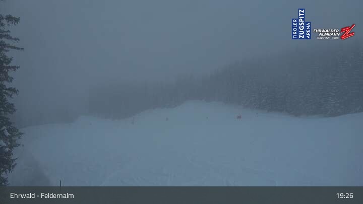 Archiv Foto Webcam Ehrwalder Alm - Feldernalm