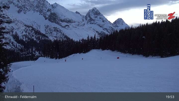 Archiv Foto Webcam Ehrwalder Alm - Feldernalm