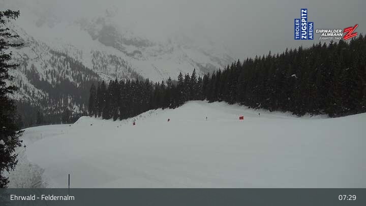 Archiv Foto Webcam Ehrwalder Alm - Feldernalm