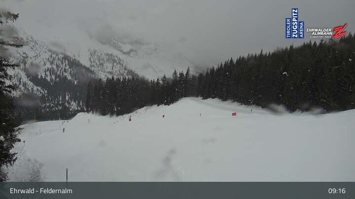 Archiv Foto Webcam Ehrwalder Alm - Feldernalm