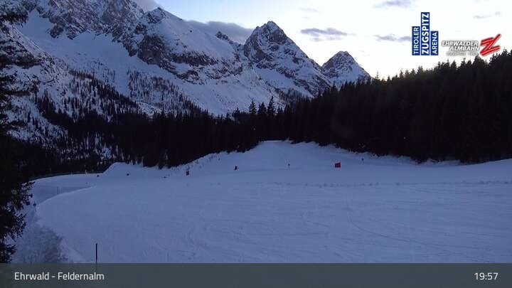 Archiv Foto Webcam Ehrwalder Alm - Feldernalm