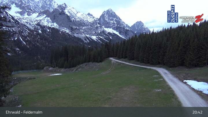 Archiv Foto Webcam Ehrwalder Alm - Feldernalm