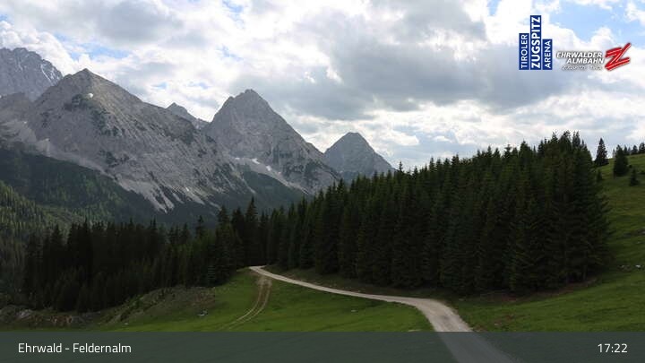Archiv Foto Webcam Ehrwalder Alm - Feldernalm