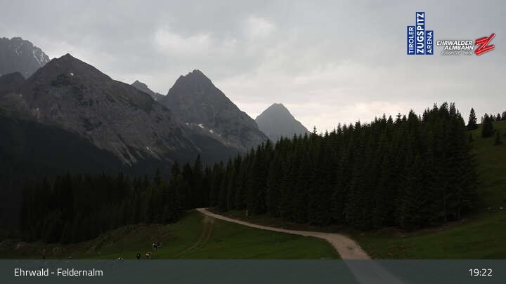 Archiv Foto Webcam Ehrwalder Alm - Feldernalm