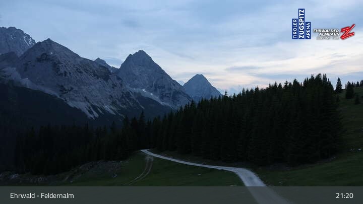 Archiv Foto Webcam Ehrwalder Alm - Feldernalm
