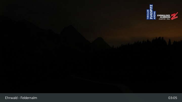 Archiv Foto Webcam Ehrwalder Alm - Feldernalm