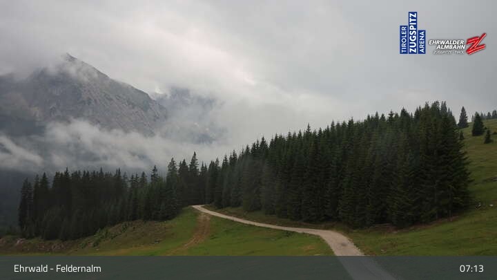 Archiv Foto Webcam Ehrwalder Alm - Feldernalm