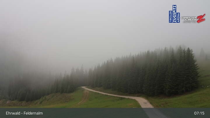 Archiv Foto Webcam Ehrwalder Alm - Feldernalm