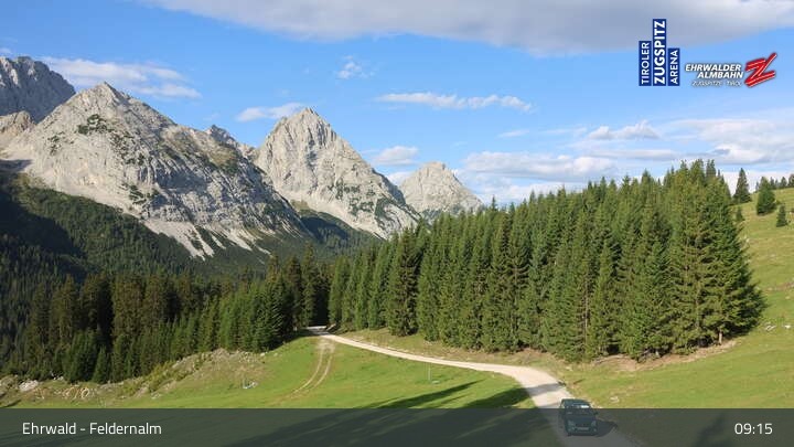 Archiv Foto Webcam Ehrwalder Alm - Feldernalm