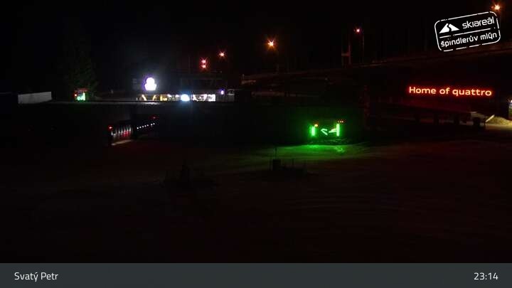 Archived image Webcam Špindlerův Mlýn - Svaty Petr II