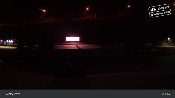 Archiv Foto Webcam Špindlerův Mlýn (Svaty Petr II)