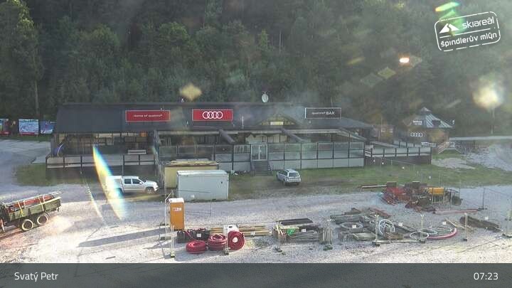 Archived image Webcam Špindlerův Mlýn - Svaty Petr II