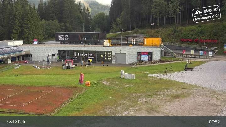 Archiv Foto Webcam Špindlerův Mlýn (Svaty Petr II)