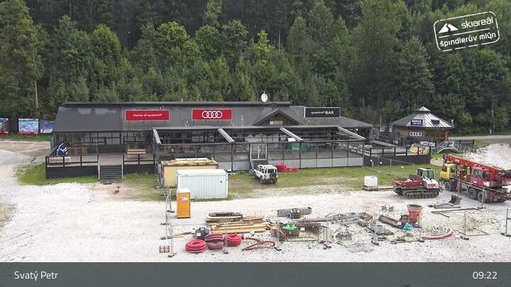 Archived image Webcam Špindlerův Mlýn - Svaty Petr II