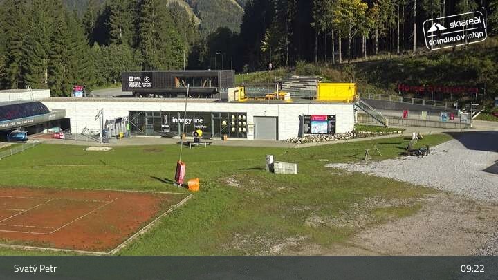 Archiv Foto Webcam Špindlerův Mlýn (Svaty Petr II)