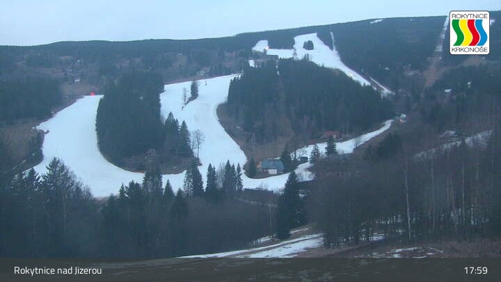 Archived image Webcam Rokytnice nad Jizerou - Ski Resort