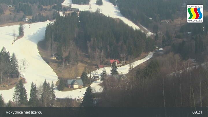 Archived image Webcam Rokytnice nad Jizerou - Ski Resort