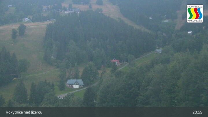 Archiv Foto Webcam Rokytnice nad Jizerou Skigebiet