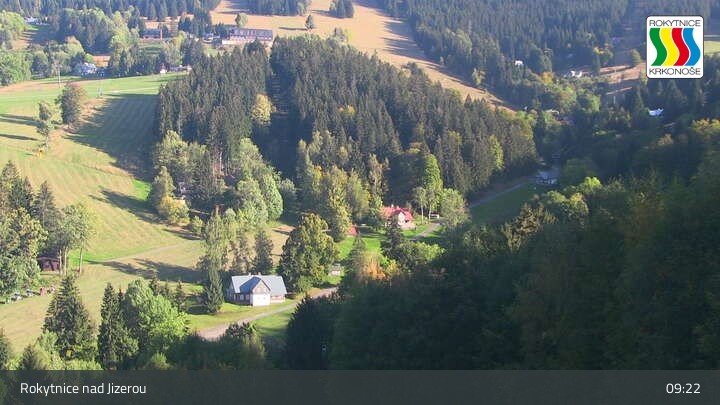 Archived image Webcam Rokytnice nad Jizerou - Ski Resort