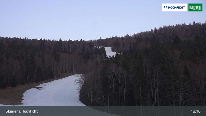 Archiv Foto Webcam Blick von der Skiarena am Hochficht