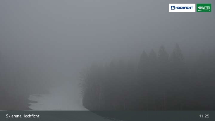 Archiv Foto Webcam Blick von der Skiarena am Hochficht