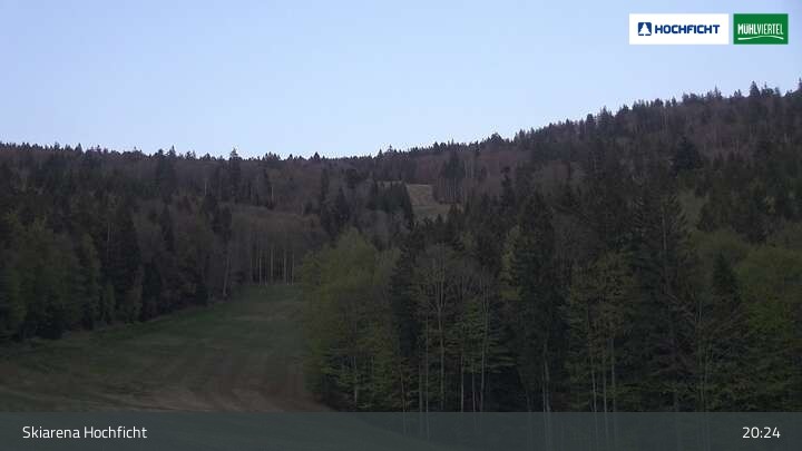 Archiv Foto Webcam Blick von der Skiarena am Hochficht