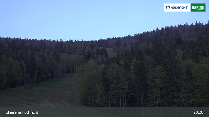 Archiv Foto Webcam Blick von der Skiarena am Hochficht