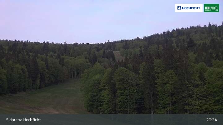 Archiv Foto Webcam Blick von der Skiarena am Hochficht