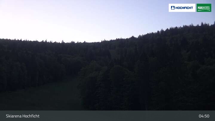 Archiv Foto Webcam Blick von der Skiarena am Hochficht