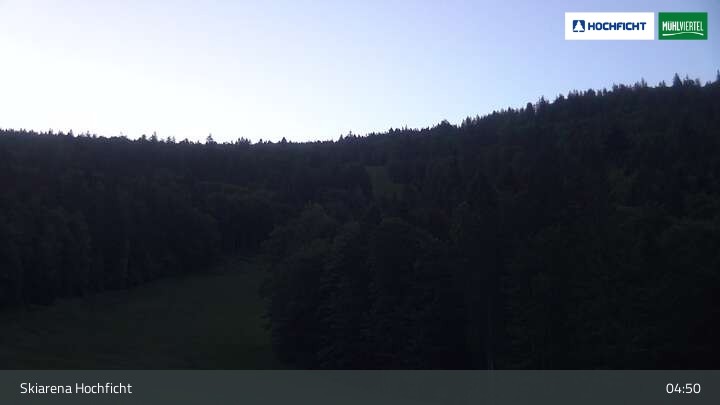 Archiv Foto Webcam Blick von der Skiarena am Hochficht