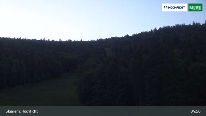 Archiv Foto Webcam Blick von der Skiarena am Hochficht