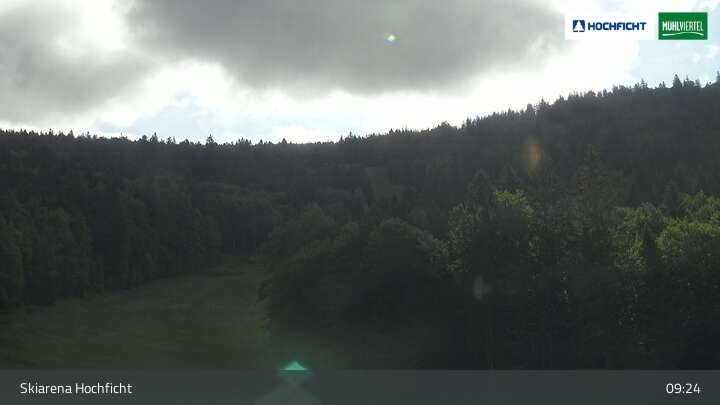 Archiv Foto Webcam Blick von der Skiarena am Hochficht