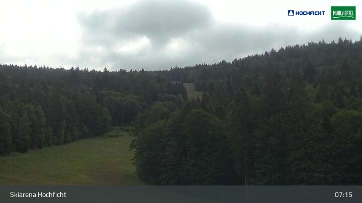 Archiv Foto Webcam Blick von der Skiarena am Hochficht