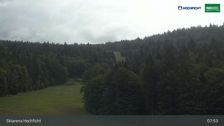 Archiv Foto Webcam Blick von der Skiarena am Hochficht