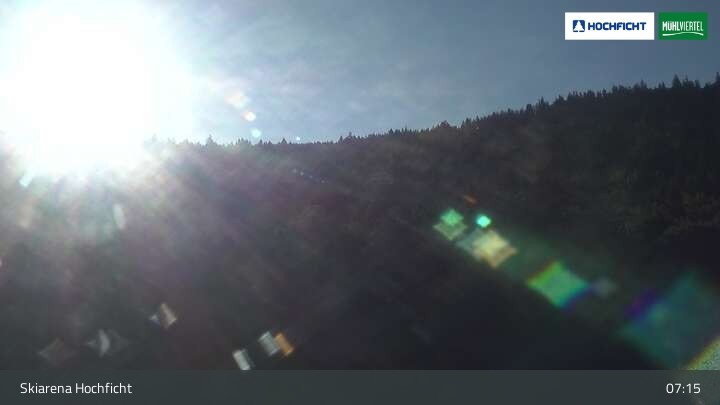Archiv Foto Webcam Blick von der Skiarena am Hochficht