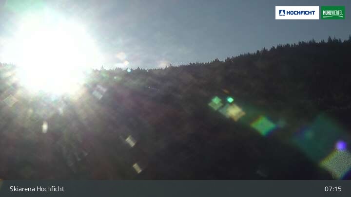 Archiv Foto Webcam Blick von der Skiarena am Hochficht