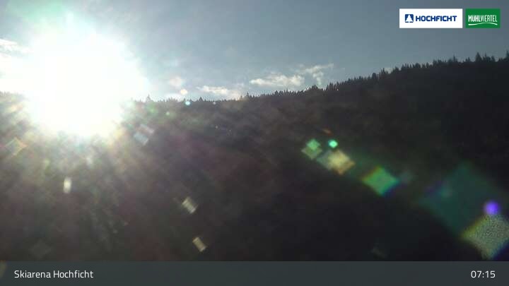 Archiv Foto Webcam Blick von der Skiarena am Hochficht