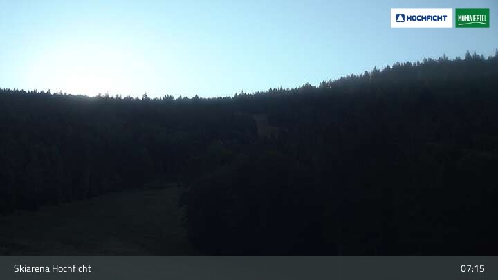 Archiv Foto Webcam Blick von der Skiarena am Hochficht