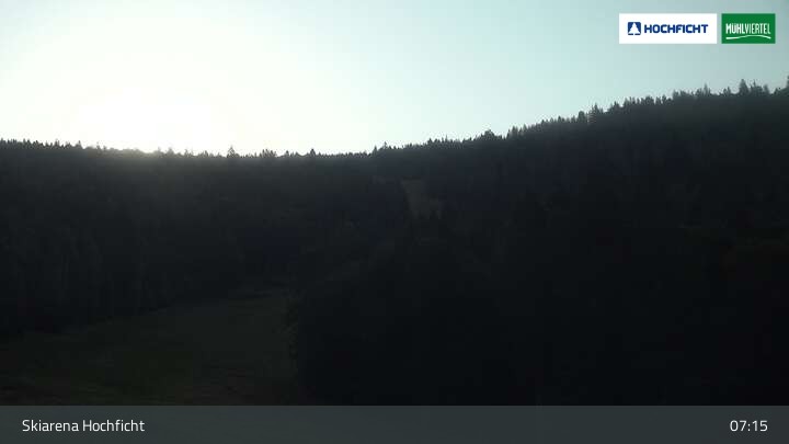 Archiv Foto Webcam Blick von der Skiarena am Hochficht