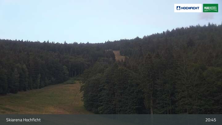 Archiv Foto Webcam Blick von der Skiarena am Hochficht