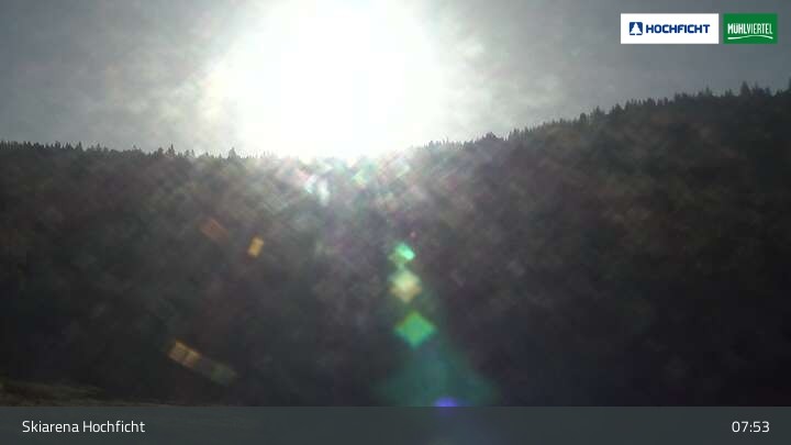 Archiv Foto Webcam Blick von der Skiarena am Hochficht