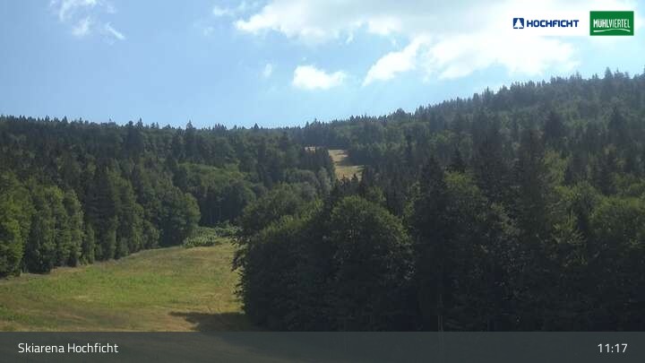 Archiv Foto Webcam Blick von der Skiarena am Hochficht