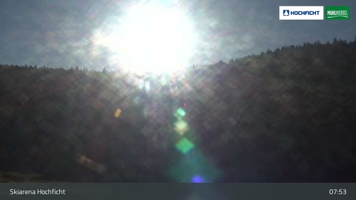 Archiv Foto Webcam Blick von der Skiarena am Hochficht