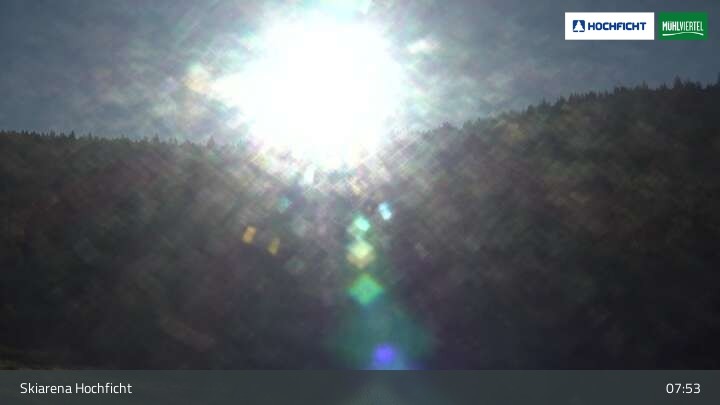 Archived image Webcam Entrance Ski Resort Hochficht