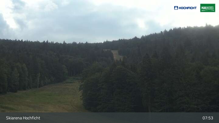 Archiv Foto Webcam Blick von der Skiarena am Hochficht