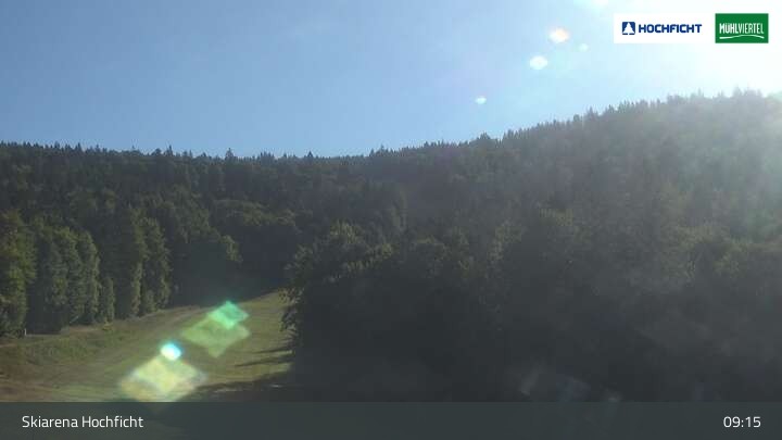 Archived image Webcam Entrance Ski Resort Hochficht