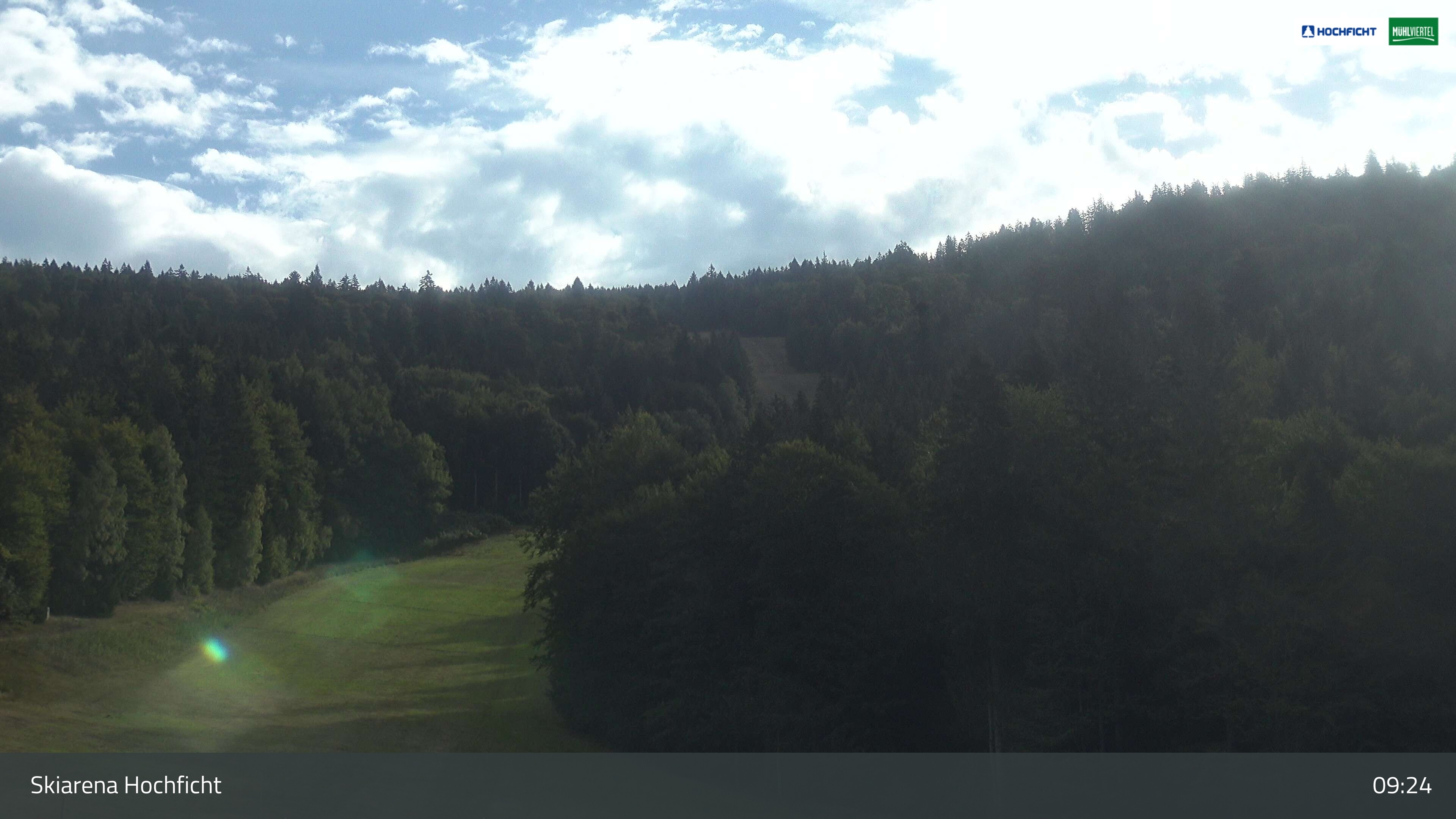 Archiv Foto Webcam Blick von der Skiarena am Hochficht